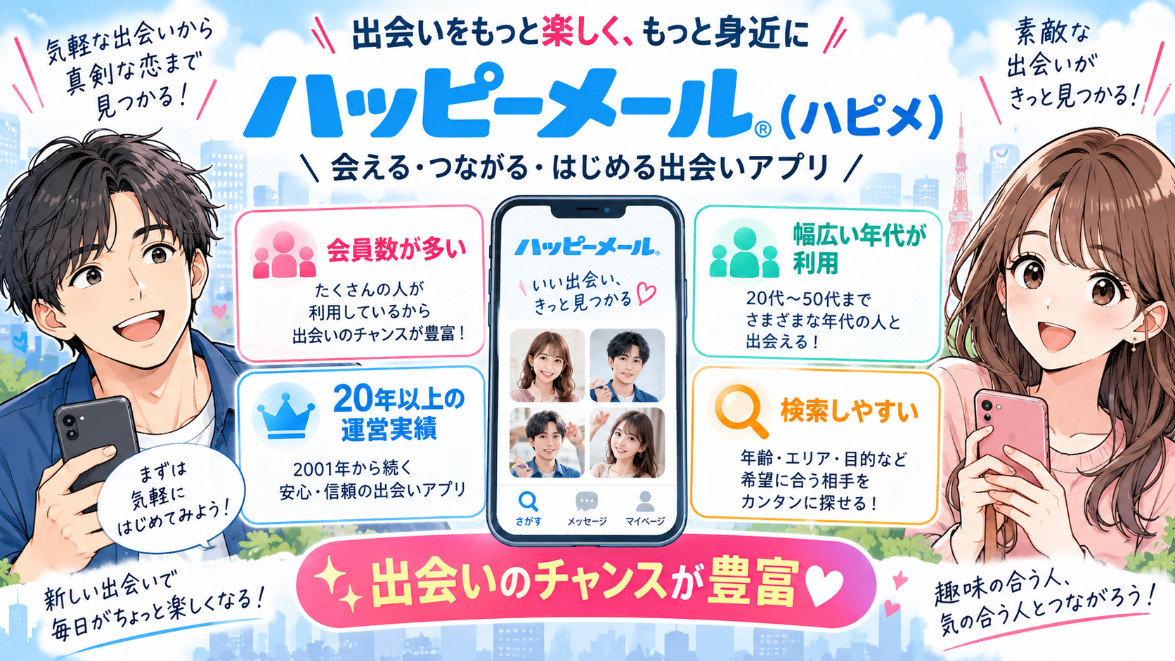 ハッピーメール（ハピメ）画像