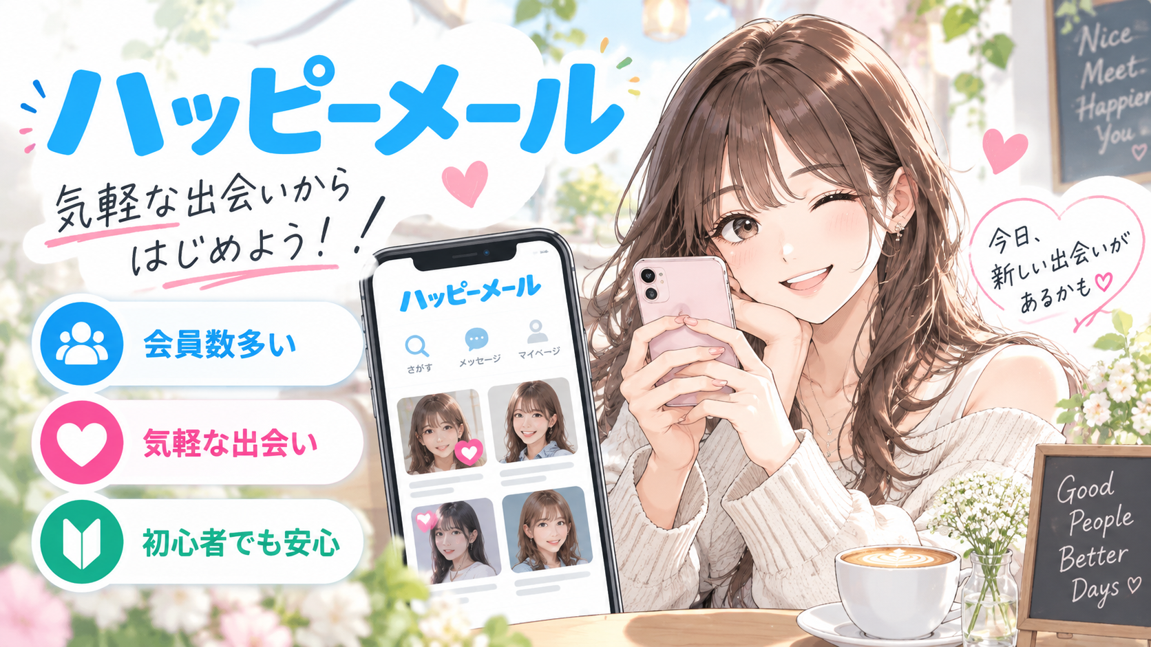 ハッピーメール（ハピメ）画像