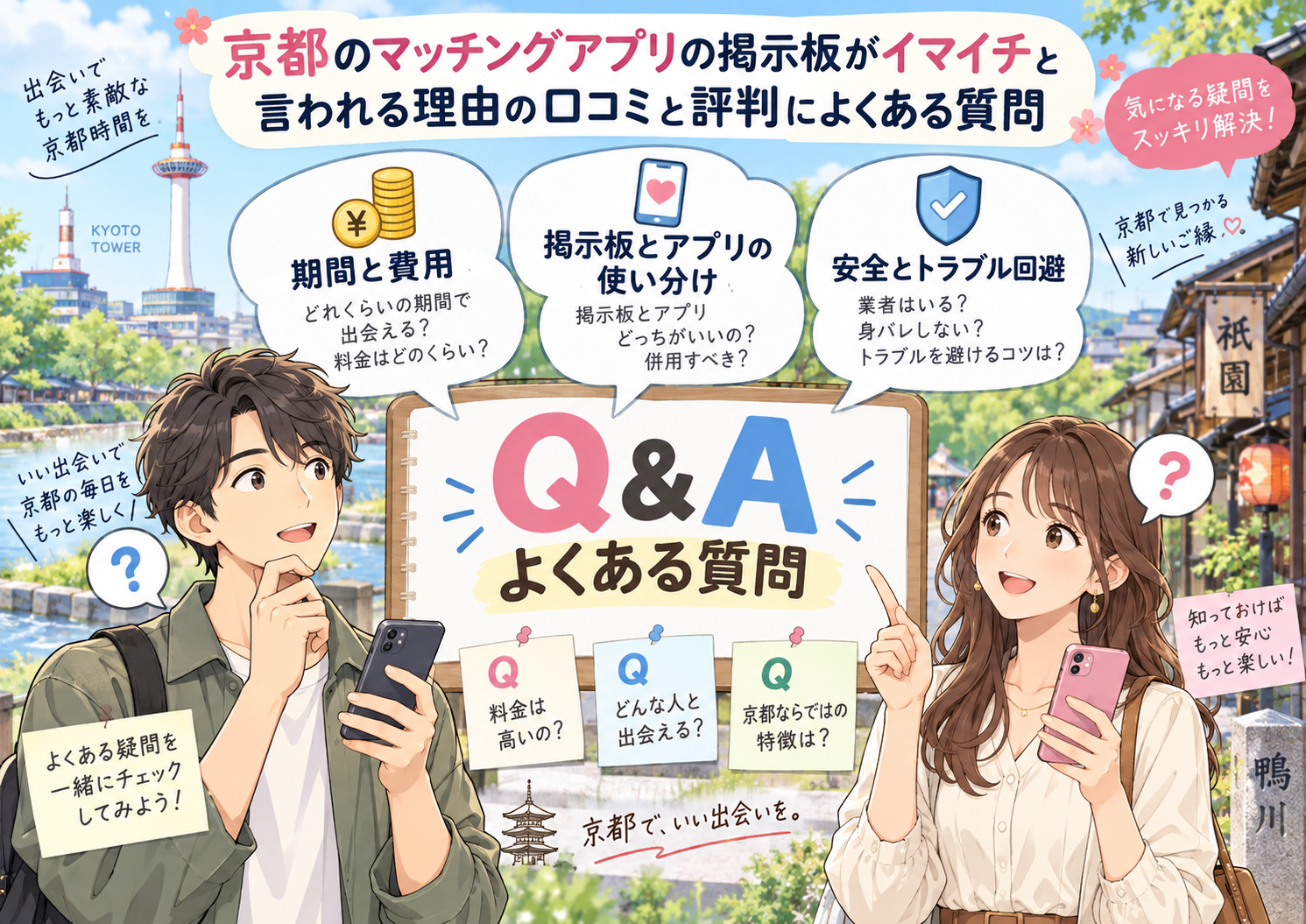 京都のセフレの作り方。掲示板がイマイチと言われる理由の口コミと評判によくある質問画像